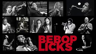 84 Bebop Jazz Licks for Guitar and Saxophone Starting On Every Degree [upl. by Swayne]