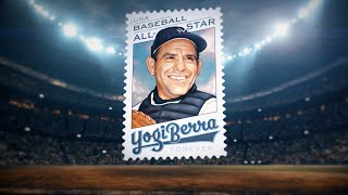 Yogi Berra Commemorative Forever® Stamp [upl. by Aralomo962]