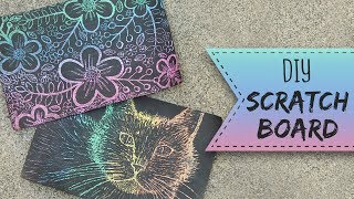 How To Make A Scratchboard  Art Projects [upl. by Gelya]