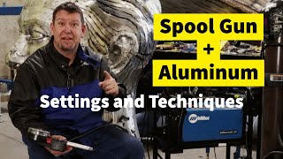 Get Better Results Welding Aluminum With A Spool Gun millerwelding Millermatic211 SpoolGun [upl. by Browning794]