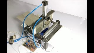 Air Powered Pneumatic Punching Machine [upl. by Ettolrahc153]