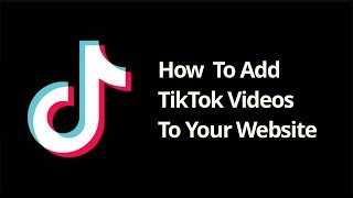 How To Add TikTok Videos On Your Website [upl. by Nigle]