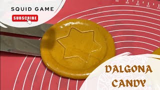 Squid Game Candy  DALGONA  Easiest Method [upl. by Sirraj]