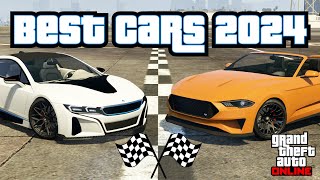 GTA 5  FASTEST CARS For RACING in 2024 UPDATED  All Classes [upl. by Ernald]