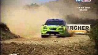 WRC Rally Mexico 2007  Highlights [upl. by Anilrats]