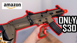 CHEAPEST 30 SCAR on AMAZON  FN ScarL Airsoft [upl. by Maker]