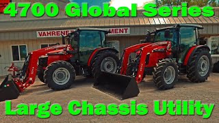 Massey Ferguson 4710 Global Series Cab Utility Tractor [upl. by Ocinom]