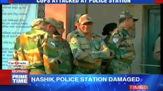 Army Jawans Attacked Police Personnel [upl. by Limaa]