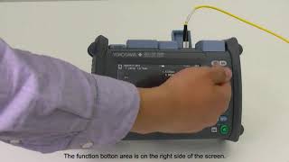 AQ1210 Optical Time Domain Reflectometer  operation guide [upl. by Preuss]