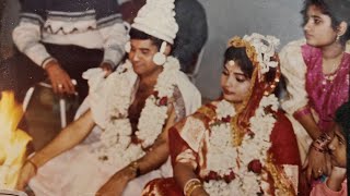 Our Wedding Video Amazing video created by our daughter😘😘with some still photographs of 1997।। [upl. by Narcho428]