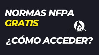 Normas NFPA gratis  ¿Cómo acceder [upl. by Kinchen]