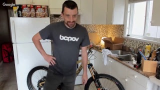 KITCHEN BIKE BUILD  LIVE  Santa Cruz Nomad [upl. by Eidde]