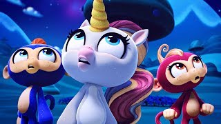 Fingerlings Tales  The Fingerlings Go To Sleep amp Make A New Dragon Friend  Kids Cartoons [upl. by Corri]