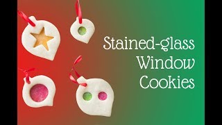 Stained Glass Window Cookies BEST [upl. by Takken]