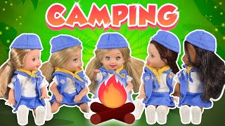 Barbie  Camping with the Girl Scouts  Ep230 [upl. by Faust674]