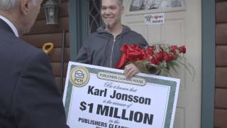 Publishers Clearing House Winners Karl Jonsson From Gresham Wisconsin Wins 1 Million [upl. by Nedra]