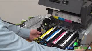 Lexmark XC2132 Replacing the Imaging unit [upl. by Adnalra]