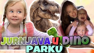 JURNJAVA U DINO PARKU ARIJA I INA BEŽE OD NAĐE [upl. by Drain]