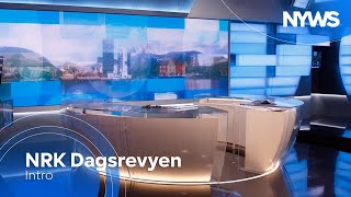 NRK 1NRK Nyheter Dagsrevyen  New Shorter Intro June 2022 [upl. by Spike599]