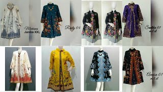 62 Kumpulan Baju Batik Tunik Wanita Modern Terbaru 2021 [upl. by Drewett]