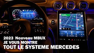 2023 SYSTEME MULTIMEDIA MERCEDES EN DETAIL  Toutes les fonctions et personnalisations MBUX [upl. by Yaniv]