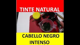 Tinte Casero Pasa de Claro a Cabello Negro Intenso y Da Más Brillo [upl. by Ebonee]