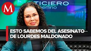 Fiscalía de BC solicita audiencia privada por asesinato de periodista Lourdes Maldonado [upl. by Ytima]