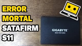 Reparar SSD Gigabyte con error SATAFIRM S11 [upl. by Etiuqal788]