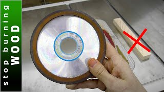 🟢 Table Saw Blade Sharpening  How to Sharpen Saw Blades  Simple Method [upl. by Anekam563]