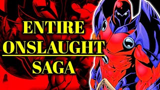 Entire Onslaught Saga Explained XMen vs Professor X One Of The Biggest Comic Book Event Of 90s [upl. by Bambie476]