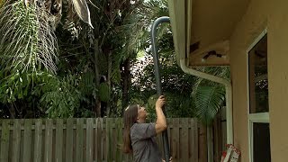 DIY Gutter Cleaning No Ladders Required [upl. by Nalek]