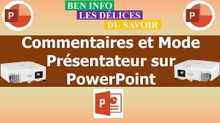 Commentaires et mode présentateur sur PowerPoint [upl. by Netsreik]