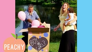 Most Exciting Baby Gender Reveal Reactions [upl. by Eseerehc]