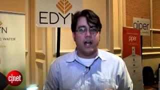 Edyn Garden Sensor CES2015 [upl. by Atinuahs]