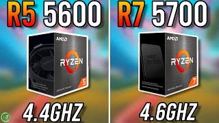 Ryzen 5 5600 vs Ryzen 7 5700  Upgrade [upl. by Scevo]