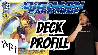 Digimon TCG EX1BT6 Yellow WarGreymon Deck Profile and Build Theory [upl. by Annohs]