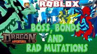 ROBLOX DRAGON ADVENTURES Lucky Egg Game Pass Works Radidon Mutations Wasteland Bosses amp New Bonding [upl. by Gorrian]