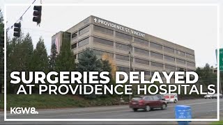 Providence delays hundreds of elective surgeries amid anesthesiology shakeup [upl. by Ranee]