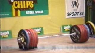 Leonid Taranenko world record 266kg clean and jerkWMV [upl. by Eniala]