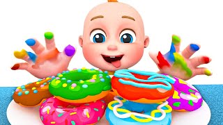 Mommy Donuts are The Best  Counting 1 to 5  PulkaCoco‬ Nursery Rhymes amp Kids Songs [upl. by Ayikat]