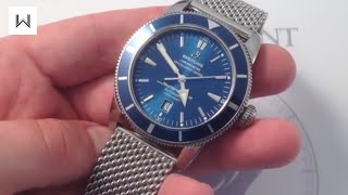 Breitling Superocean Heritage 46 Luxury Watch Review [upl. by Kemble762]