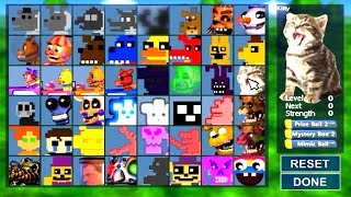 Super FNaF WORLD All 48 NEW Animatronics Unlocked All Characters [upl. by Wachtel]