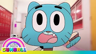 Gumball vs Tina the Bully  Gumball  Cartoon Network [upl. by Horwath]