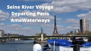 Seine River Voyage Departing From Paris I AmaWaterways River Cruises [upl. by Ffilc]