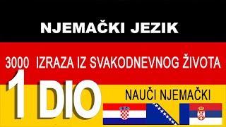 Njemacki jezik  3000 izraza iz svakodnevnog života  part 1 [upl. by Dart]