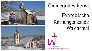 Onlinegottesdienst aus dem ev Gemeindehaus in Tumlingen [upl. by Aihsot]