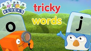 Tricky Words  Learn to Read Sight Words  officialalphablocks ​ [upl. by Adam]