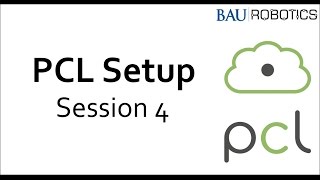 Point Cloud Library setup  Session 4  Running a PCL tutorial [upl. by Renrut205]