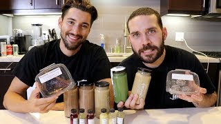 HEALTHY ORGANIC SMOOTHIE TASTE TEST with JEFF WITTEK [upl. by Ki]