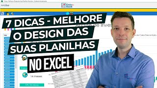 7 dicas  Melhore o Design das Suas Planilhas do Excel [upl. by Daryn532]